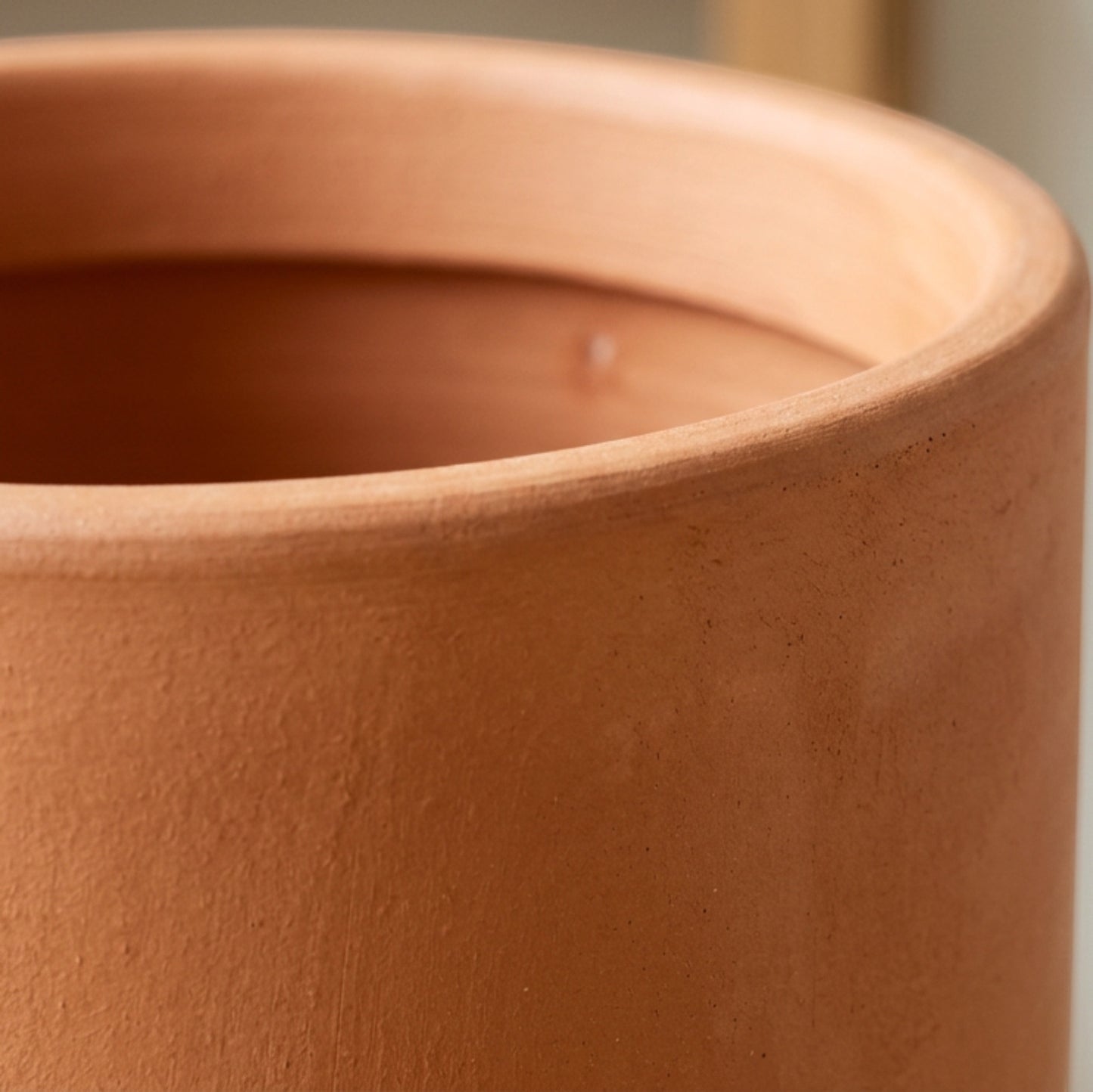 Voln Matte Ceramic Plant Pot Terracotta 7 in