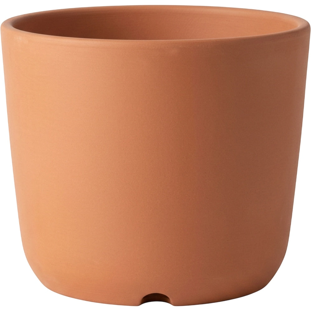 Voln Matte Ceramic Plant Pot Terracotta 7 in